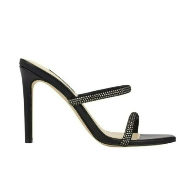 NINE WEST Zarleen Heeled Slide Sandals -10.5 - Picture 5 of 8